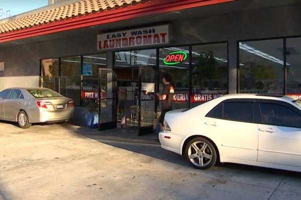 The girl was rescued near a laundromat in Long Beach in July.